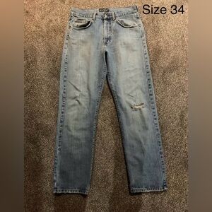 Dolce & Gabbana Light Blue Straight Men Jeans